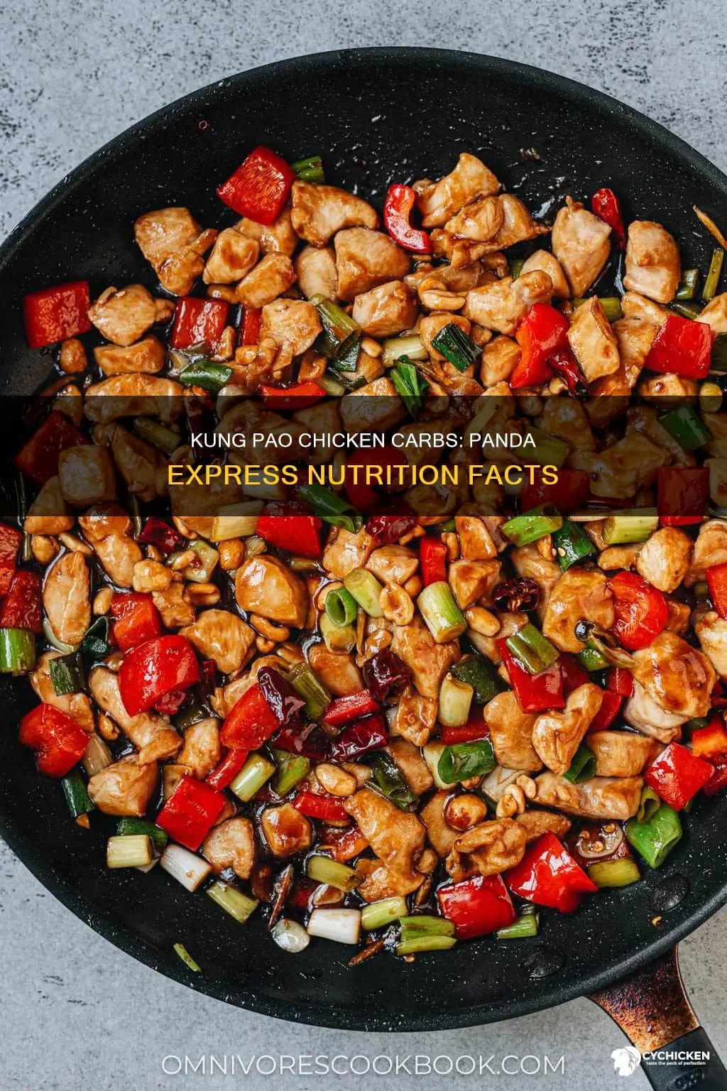 how many carbs in kung pao chicken from panda express