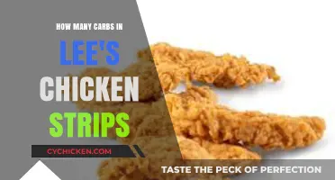 Chicken Strips Carbs: Lee's Nutritional Breakdown
