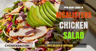 Delicious McAlister's Chicken Salad: A Low-Carb Delight?