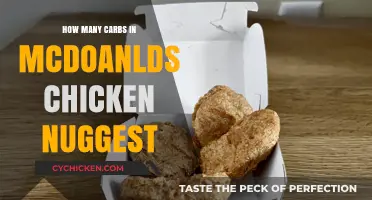 McDonald's Chicken McNuggets: Uncovering the Carb Count and Nutrition Facts