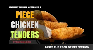 McDonald's Chicken Tenders: Carb Count and Nutrition Facts