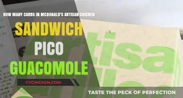 McDonald's Artisan Chicken Sandwich Pico Guacamole: Carb Count Revealed