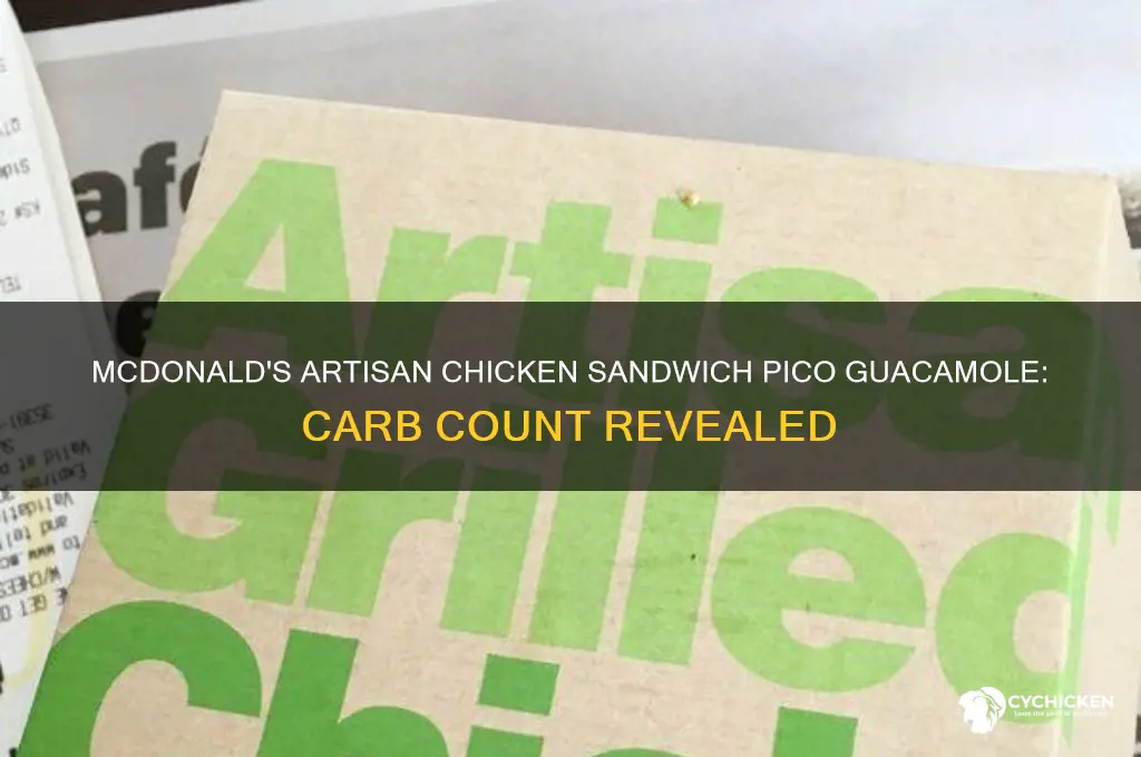 how many carbs in mcdonald