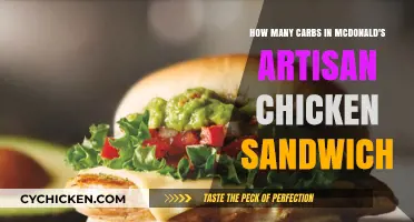 Carb Count: McDonald's Artisan Chicken Sandwich Nutrition Breakdown
