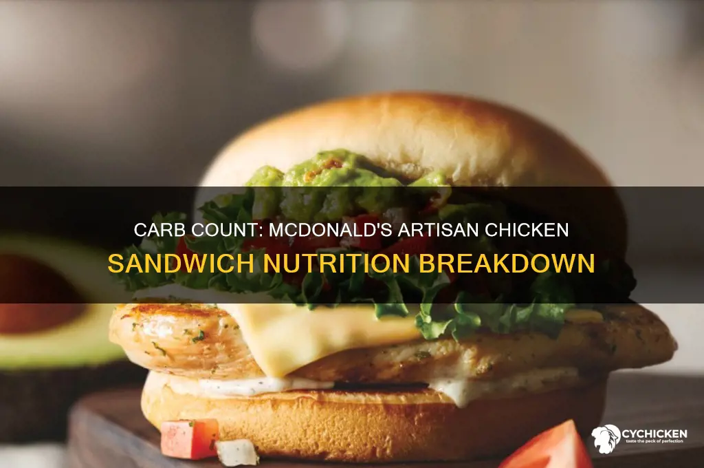 how many carbs in mcdonald