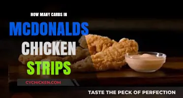 McDonald's Chicken Strips: Unveiling the Carb Count and Nutritional Facts