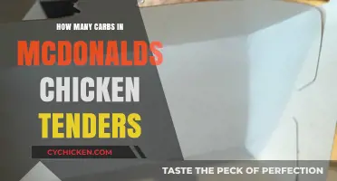 McDonald's Chicken Tenders: Uncovering the Carb Count and Nutritional Facts