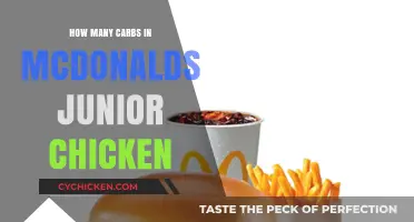 McDonald's Junior Chicken Carbs: A Nutritional Breakdown for Health-Conscious Diners