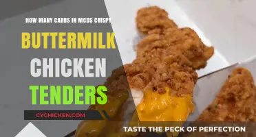 McDonald's Crispy Buttermilk Chicken Tenders: Carb Count