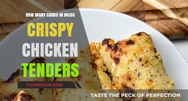McDonald's Crispy Chicken Tenders: Carb Count and Nutrition Facts