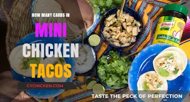 Mini Chicken Tacos: Unveiling the Carb Count for Your Snack