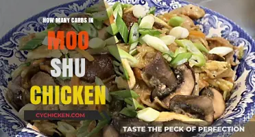 Moo Shu Chicken Carbs: Uncovering the Nutritional Facts and Figures