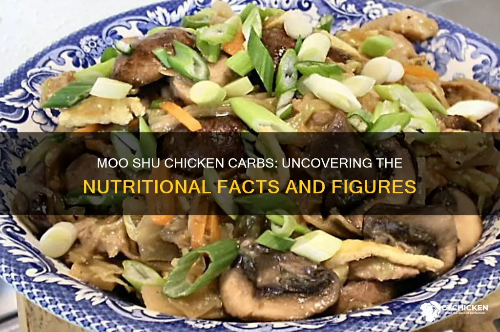 how many carbs in moo shu chicken