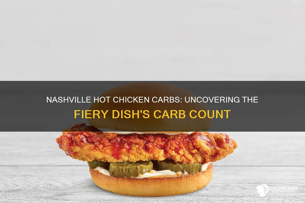 how many carbs in nashville hot chicken