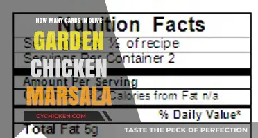 Chicken Marsala: Olive Garden's Carbs Unveiled