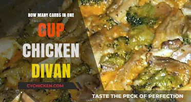 Chicken Divan Carb Count: How Many Carbs in a Cup?