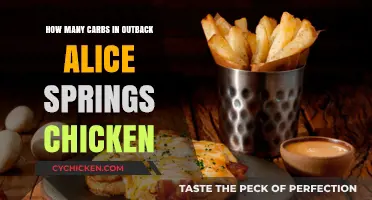 Outback Alice Springs Chicken: Carbs and Calories Explained