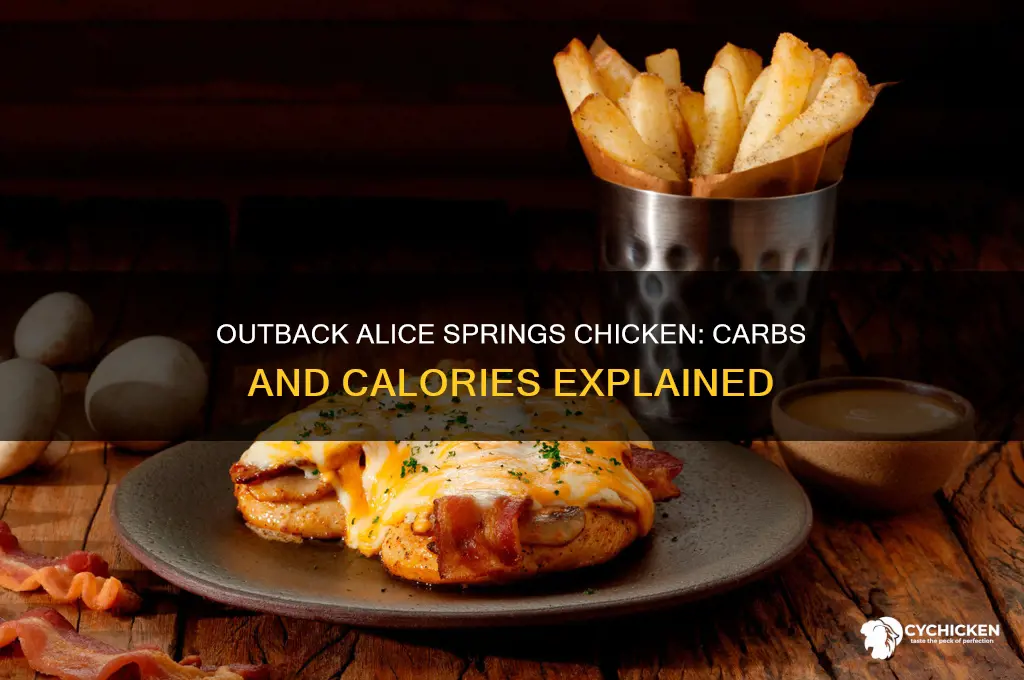 how many carbs in outback alice springs chicken