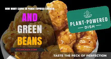 Panda Express Chicken and Green Beans: Carb Count