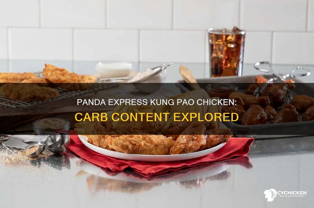 how many carbs in panda kung pao chicken