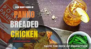 Carb Count in Panko Breaded Chicken: A Nutritional Breakdown