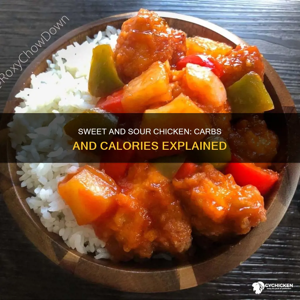 how many carbs in pei wei sweet and sour chicken