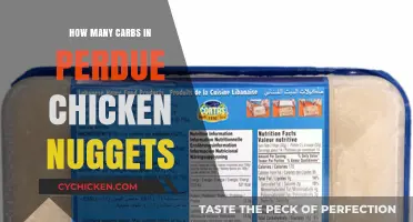 Carb Count in Perdue Chicken Nuggets: A Nutritional Breakdown