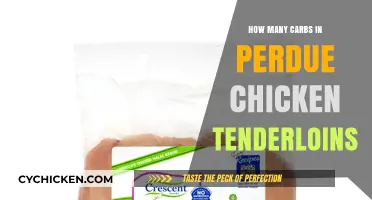 Carb Count in Perdue Chicken Tenderloins: A Nutritional Breakdown