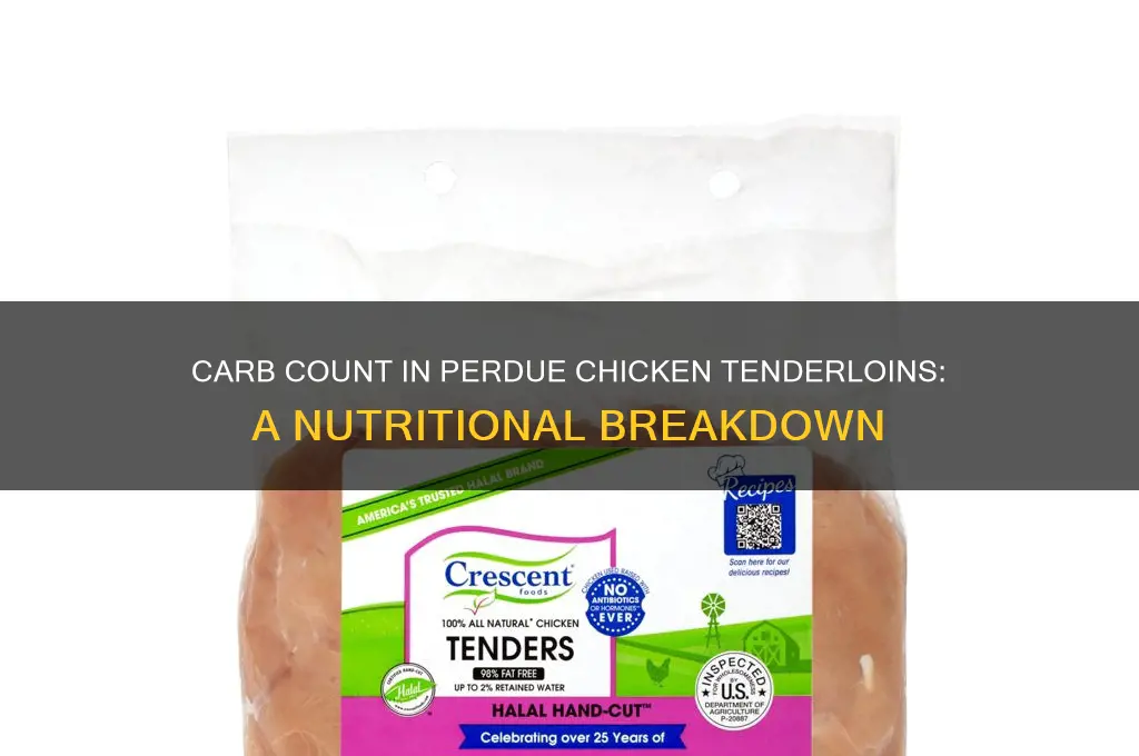 how many carbs in perdue chicken tenderloins