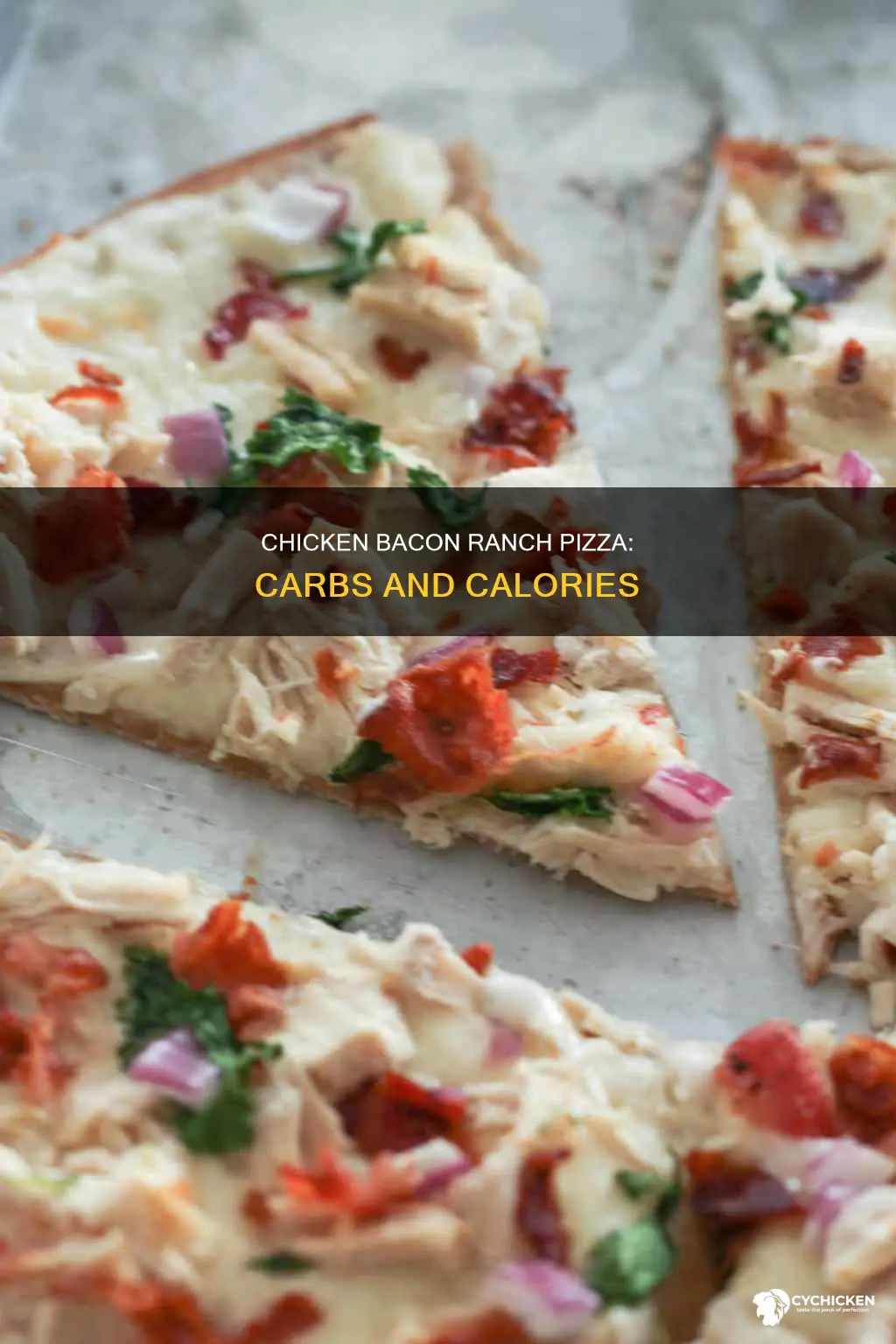 how many carbs in pizza joes chicken bacon ranch pizza