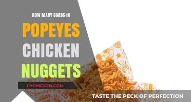 Popeyes Chicken Nuggets: Uncovering the Carb Count and Nutritional Facts