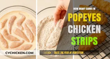 Popeyes Chicken Strips: Uncovering the Carb Count in Your Favorite Snack
