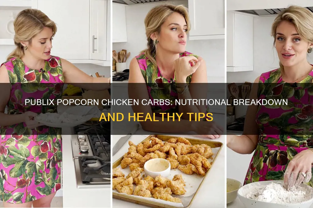 how many carbs in publix popcorn chicken