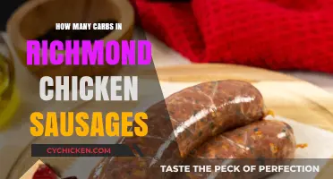 Carb Count in Richmond Chicken Sausages: A Nutritional Breakdown