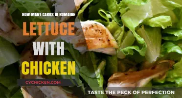 Romaine Lettuce With Chicken: A Carb Counter's Dream