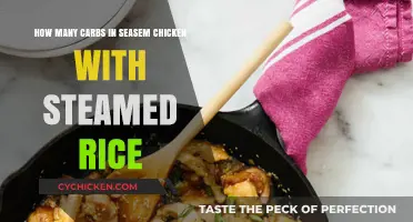Carbs in Sesame Chicken: Steamed Rice Counts
