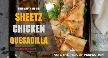 Carb Count: Sheetz Chicken Quesadilla Nutrition Breakdown Revealed