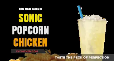 Sonic Popcorn Chicken Carbs: A Nutritional Breakdown for Snack Lovers