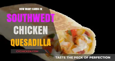 Southwest Chicken Quesadilla: Unveiling Carb Count and Nutritional Insights
