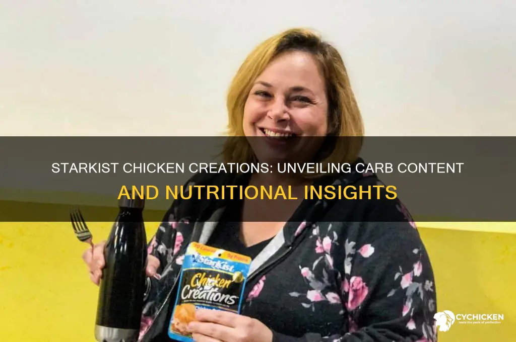how many carbs in starkist chicken creations