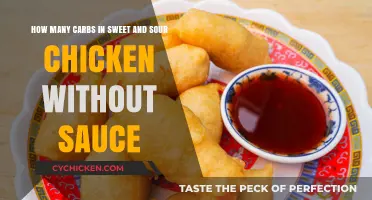 Carb Count: Sweet and Sour Chicken Without Sauce Explained
