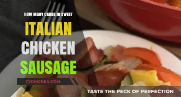 Sweet Italian Chicken Sausage: Carb Content Explained