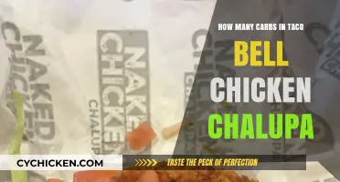 Chicken Chalupa Carbs: Taco Bell Nutrition Facts