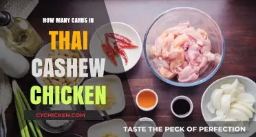 Thai Cashew Chicken Carbs: Nutritional Breakdown and Healthy Tips