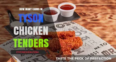 Tyson Chicken Tenders Carb Count: A Nutritional Breakdown