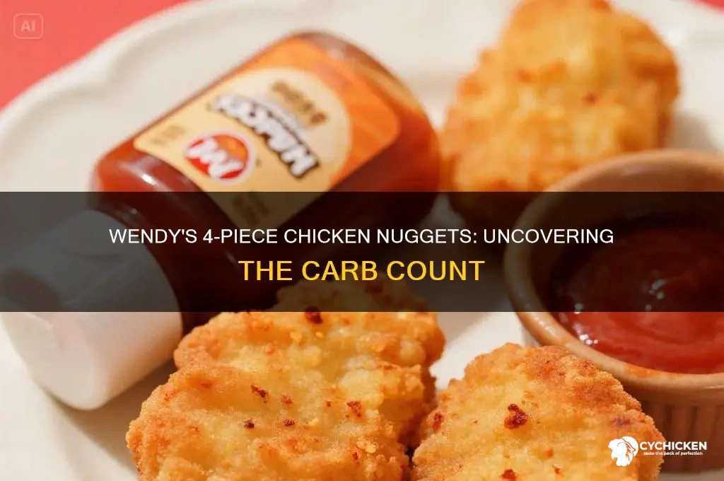 how many carbs in wendy