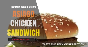Wendy's Asiago Chicken Sandwich: Uncovering Its Carb Count