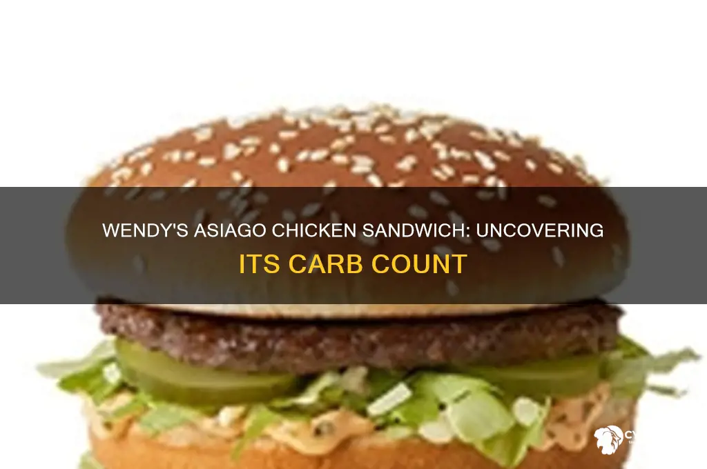 how many carbs in wendy
