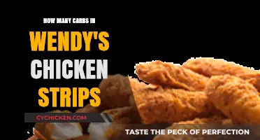 Chicken Strips Carbs: Wendy's Nutritional Breakdown