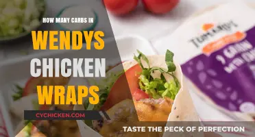 Wendy's Chicken Wraps: Unveiling Carb Counts for Health-Conscious Diners
